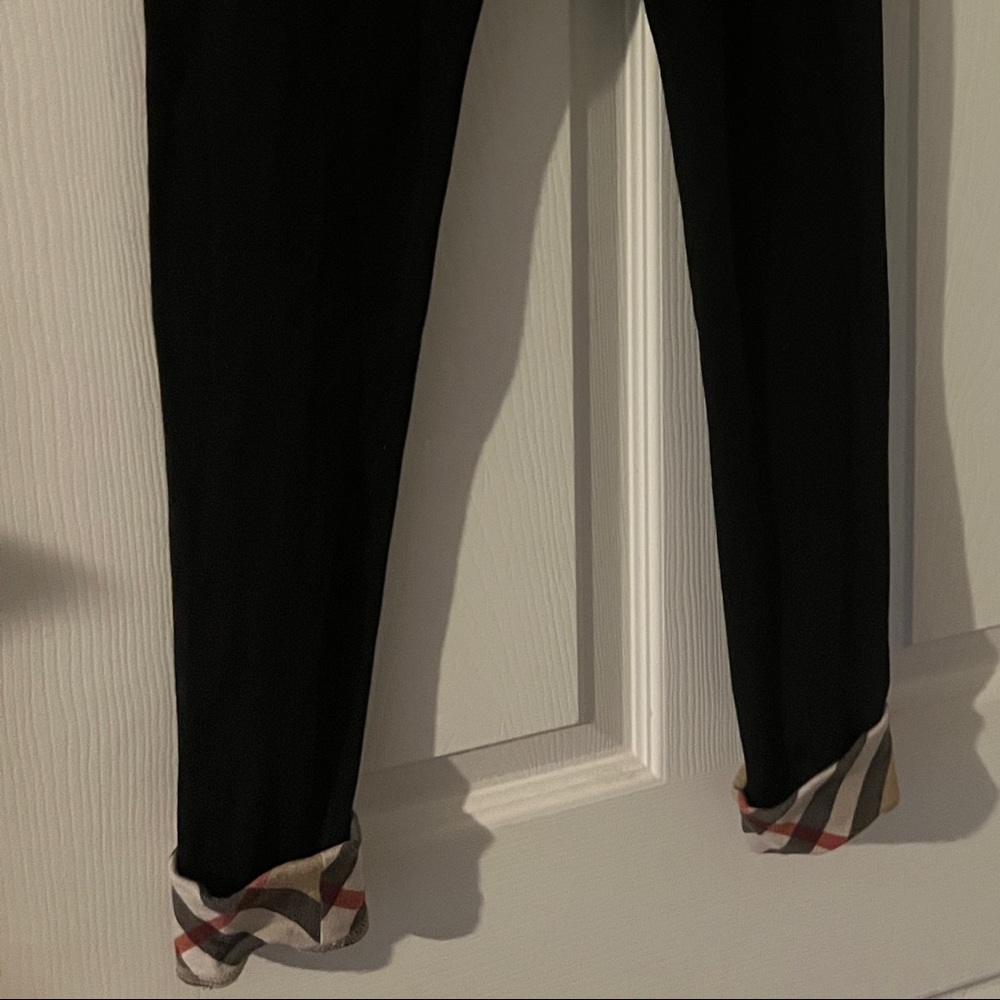 Burberry leggings girls youth size 14y